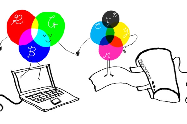 What's the difference between CMYK and RBG colours?