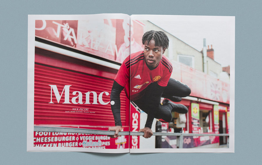 Glory Manchester United photography newspaper by Nick Pecori 