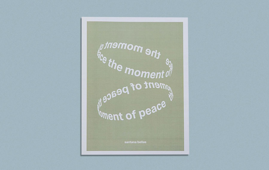 “The Moment of Peace" is a 16-page photozine collection of “calming and tranquil imagery”. Printed as a tabloid by Newspaper Club.