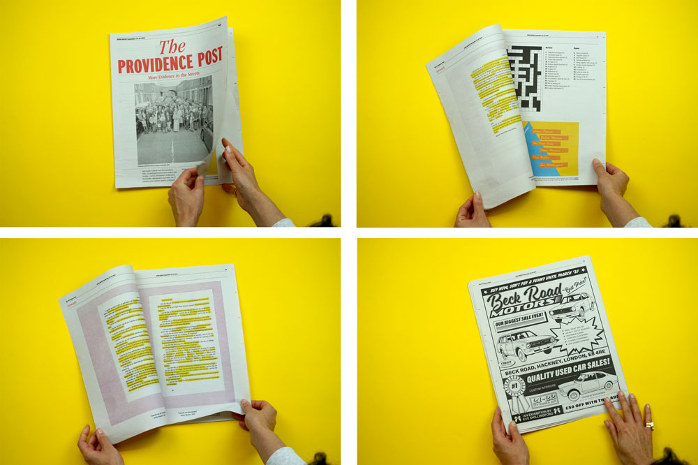 The Providence Post tabloid, Haoma newspaper one of 19 Newspapers We Loved in 2019 — A Print Roundup from Newspaper Club