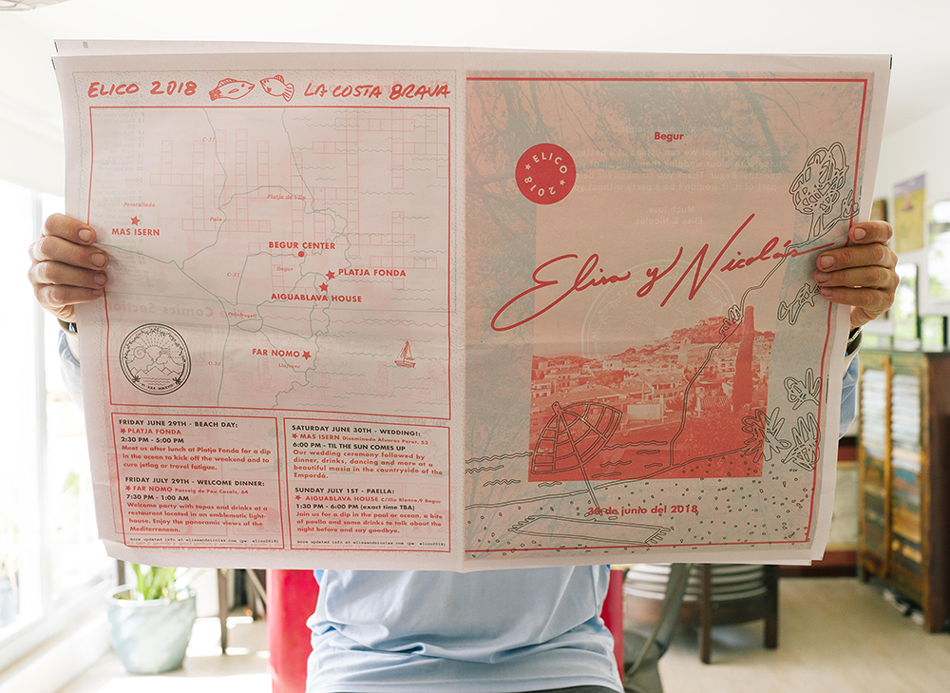 How 3 couples used a newspaper to celebrate their wedding. Print your own newspaper with Newspaper Club.